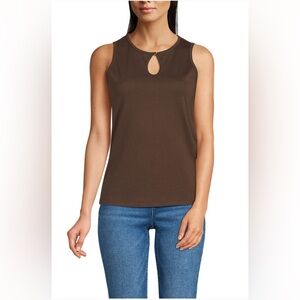 Key Whole Brown Women's Top